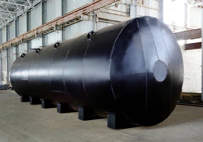 Двустенные горизонтальные резервуары 10 мм Сталь 3